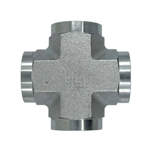 Female NPT Cross - HTX Fluid Power
