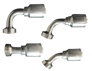 600 Series Fittings - Cat Flange 22.5° Elbow - HTX Fluid Power