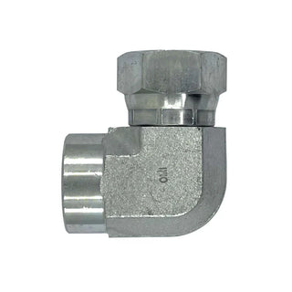 Female NPT x Female JIC Swivel 90° Elbow - HTX Fluid Power