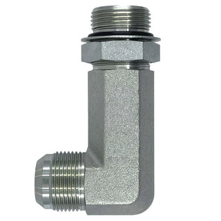 Male JIC x Male ADJ-ORB 90° Elbow Long - HTX Fluid Power
