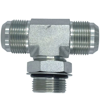 Male JIC x Male JIC x Male ADJ-ORB Branch Tee - HTX Fluid Power