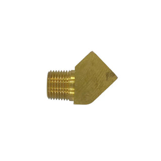 Brass Male NPT x Female NPT 45° Elbow - HTX Fluid Power