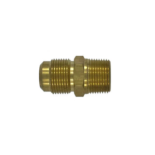 Brass SAE 45° Flare x Male NPT - HTX Fluid Power