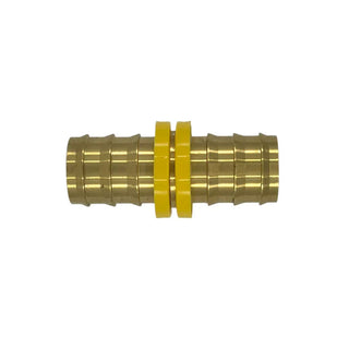 Brass Push-On Hose Barb x Push-On Hose Barb - HTX Fluid Power