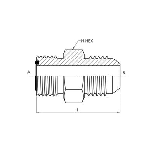 Carbon Steel Adapters - HTX Fluid Power