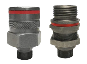 Flat face Screw Type Coupling (G Series) - HTX Fluid Power
