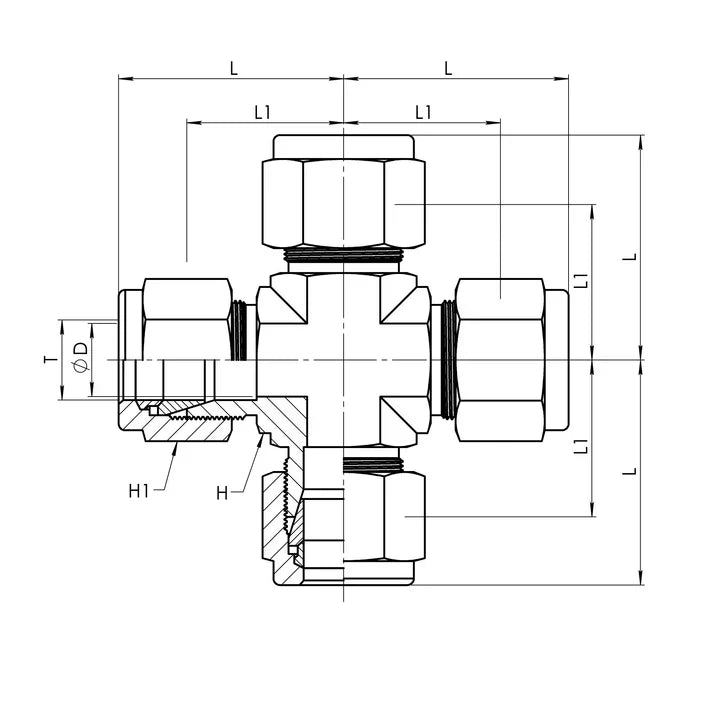 Compression Fittings - HTX Fluid Power