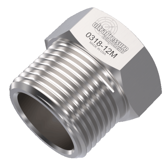 3/4" MP Gland Nut, Stainless Steel - 20K psi