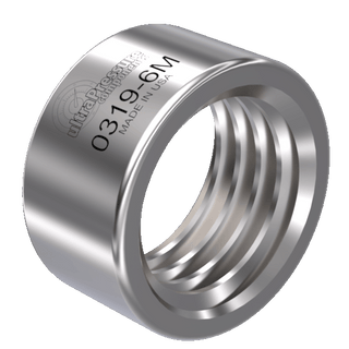 0319-6M | 3/8" MP Collar, Stainless Steel - 20K psi - HTX Fluid Power