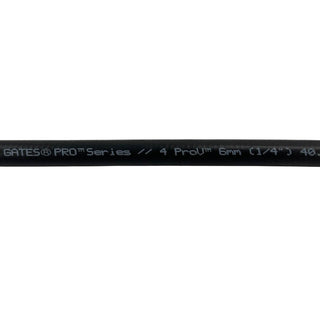 HHA-D04-04-MNS-48 | Hydraulic Hose Assembly, 48" x 1/4" NPT, Male Straight Fittings