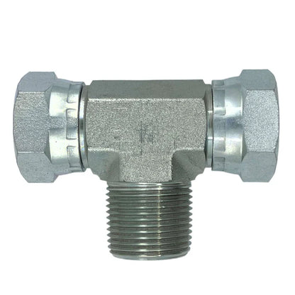 1601-02-02-02-FG | 02 FPS - 02 FPS - 02 MP Tee Forged, Carbon Steel
