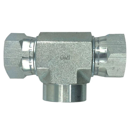 1602-06-06-06-FG | 06 FPS - 06 FPS - 06 FP Tee Forged, Carbon Steel
