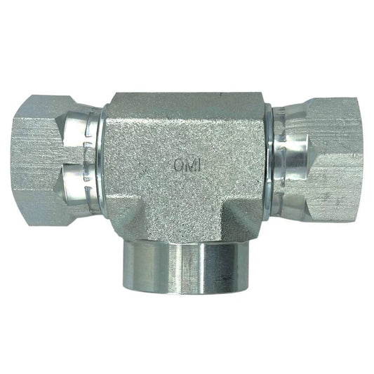 1602-06-06-06-FG | 06 FPS - 06 FPS - 06 FP Tee Forged, Carbon Steel