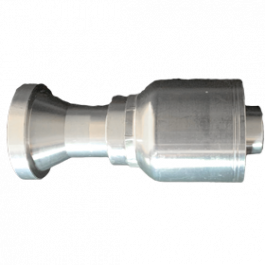 200-CD61-24-32-1P | 1-1/2" x 2" Code 61; 1-Piece Hose Fitting for 1 & 2 Wire Hoses, Non Skive