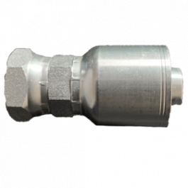 200-FPX-06-04-1P | 3/8" x 1/4" Female Pipe Swivel, 1-Piece Hose Fitting for 1 & 2 Wire Braid.. - HTX Fluid Power
