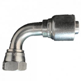 R4F4-FJX90-12 | 100R4/FLEX4, 3/4" HOSE X 3/4" 90 DEGREE FJX - HTX Fluid Power