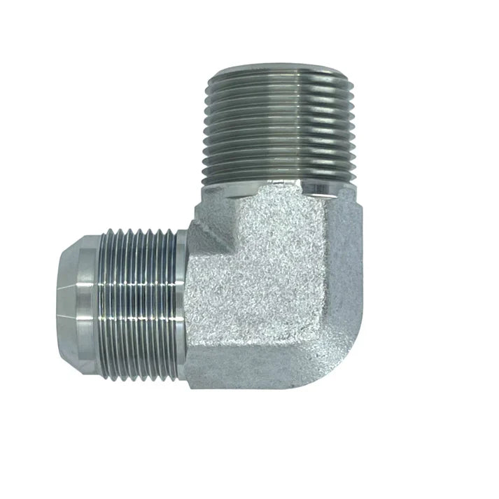 SS-2501-04-04 | 04 MJ - 04 MP 90° Elbow, Stainless Steel