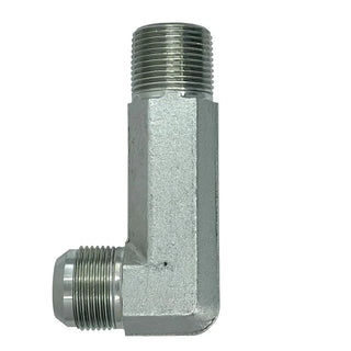 2501-LL-04-02-FG | 04 MJ - 02 MP 90 Elbow-X-Long Forged, Carbon Steel - HTX Fluid Power