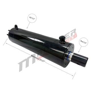 HTC 5x21.5 | 5" bore x 21.5" stroke Dump Hoist Hydraulic Cylinder - HTX Fluid Power
