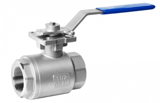 BV2P-075-316SS-3KPSI | 3/4" Ball Valve - 2 Piece, 316SS, 3000 PSI - HTX Fluid Power