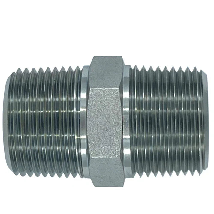 06 MP - 06 MP Hex Nipple, Carbon Steel