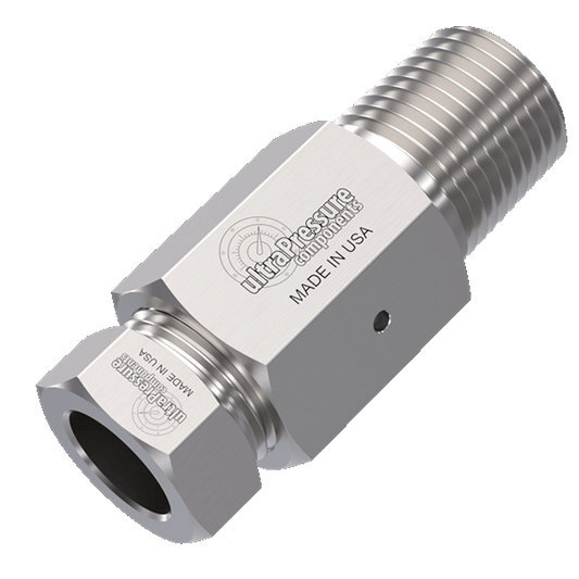 5406-4M8N | 1/4" MP Female x 1/2" Male NPT, Stainless Steel - 15K psi