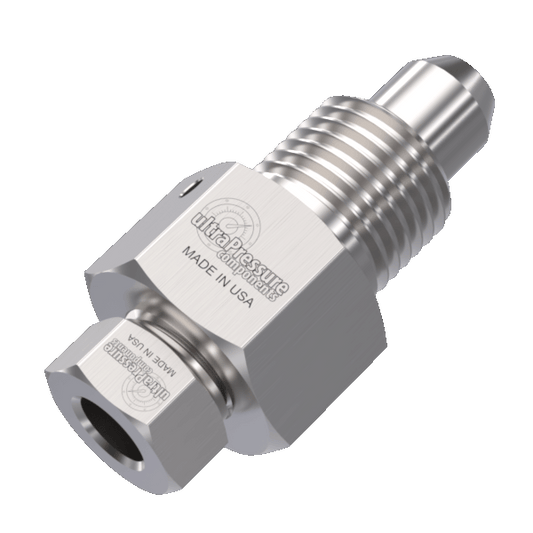 5406-4M6M | 1/4" MP Female x 3/8" MP Male, Stainless Steel - 20K psi