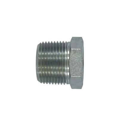 12 MP - 06 FP Straight Bushing, Stainless Steel