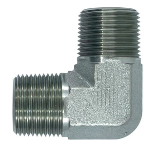 SS-5500-06-06 | 06 MP - 06 MP 90 Elbow, Stainless Steel - HTX Fluid Power