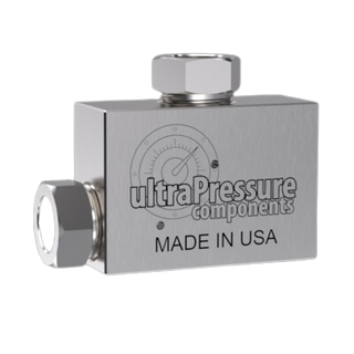 5504-6M | 3/8" MP Female Elbow, Stainless Steel - 20K psi - HTX Fluid Power