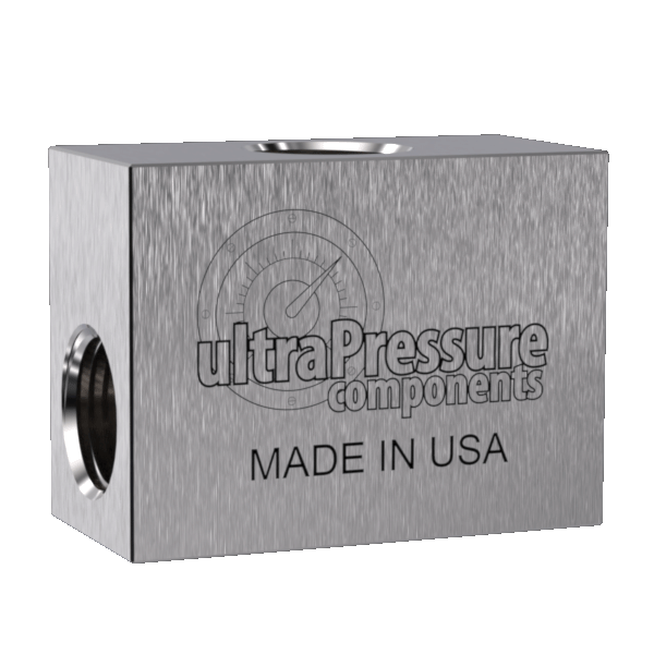 5504F-4N4N | 1/4" Female NPT x 1/4" Female NPT 90, Stainless Steel - 15K psi