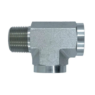 5602-16-16-16-FG | 16 MP - 16 FP - 16 FP Street Tee Forged, Carbon Steel - HTX Fluid Power