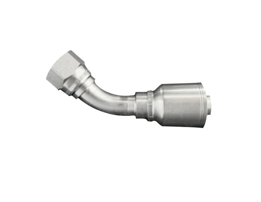 600SF-FJX45-32-32 | Spiralfit , FEMALE JIC 45, 2" hose x 2" JIC; 6 Wire