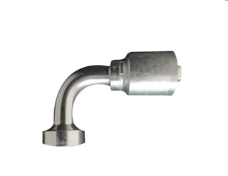 600SF-CAT-90-24-24 | SPIRALFIT,90 DEGREE, 1-1/2" HOSE X 1-1/2" CAT FLANGE - HTX Fluid Power