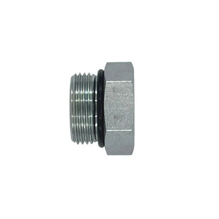 6408-02-O | 02 MORB External Hex Plug, Carbon Steel - HTX Fluid Power