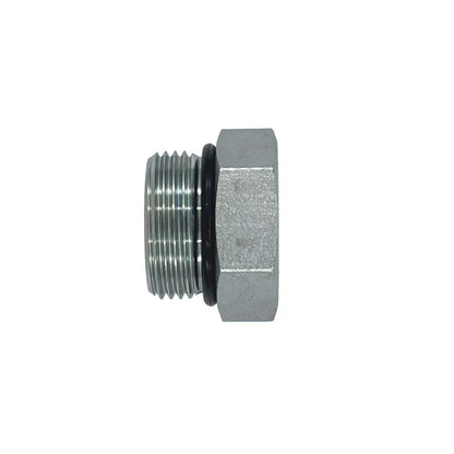 24 MORB External Hex Plug, Carbon Steel