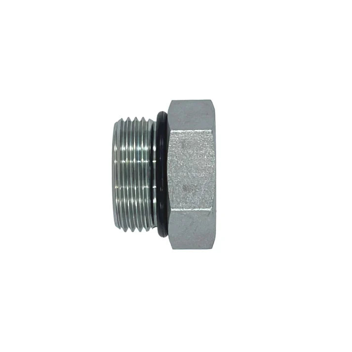 08 MORB External Hex Plug, Stainless Steel