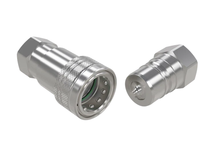 1/4" Coupling with NPTF; 316 Stainless Steel..