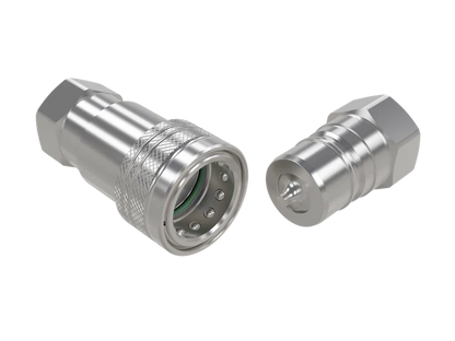 1/4" Coupling with NPTF; 316 Stainless Steel..