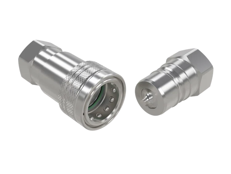 ANV-SS-06-06N-NPT | 3/8"  Nipple x 3/8" Female NPT; 316 Stainless Steel..