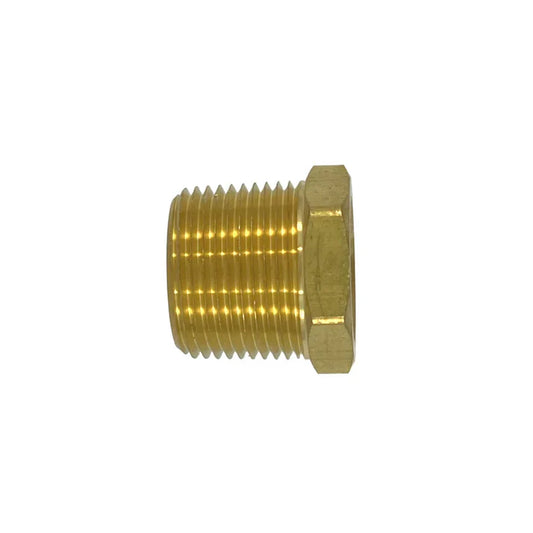 B-5406-16-12 | 16 MP - 12 FP Straight Bushing (Brass)