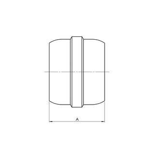 B-ABN0319-04 | 04 D.O.T. Air Brake for Nylon Sleeve (Brass) - HTX Fluid Power
