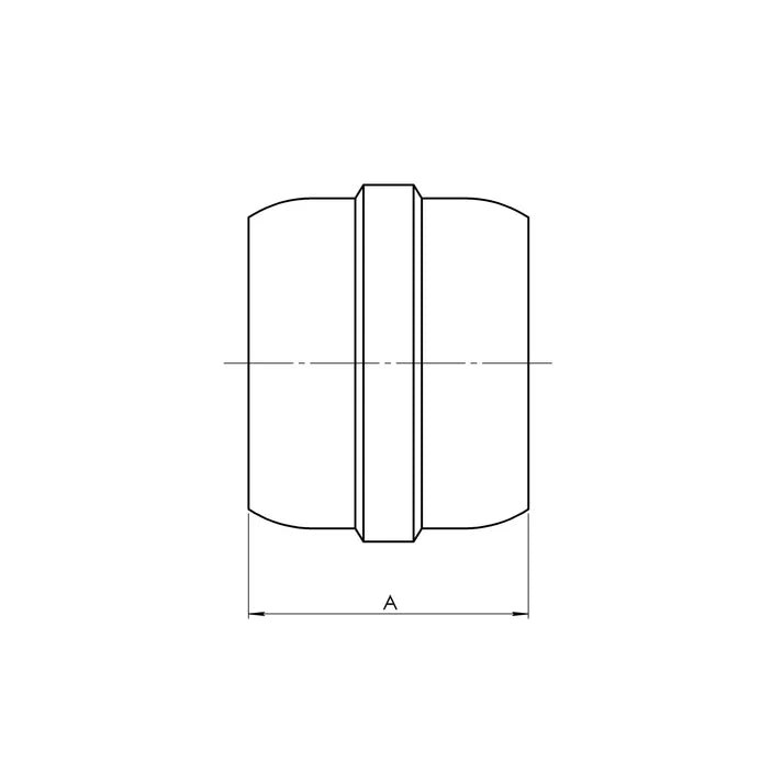 10 D.O.T. Air Brake for Nylon Sleeve (Brass)