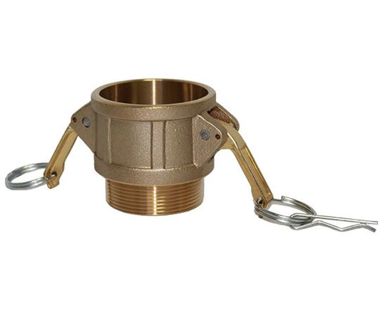 B-100-BRASS | Part B - Coupler - 1" Female Coupler x 1" Male NPT, Brass
