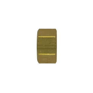 B-C0318-10 | 10 Compression Nut (Brass) - HTX Fluid Power