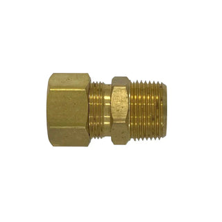 B-C2404-10-08 | 10 BT - 08 MP Straight (Brass) - HTX Fluid Power