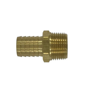 B-HB3102-06-08 | 06 HB - 08 MP Straight (Brass) - HTX Fluid Power