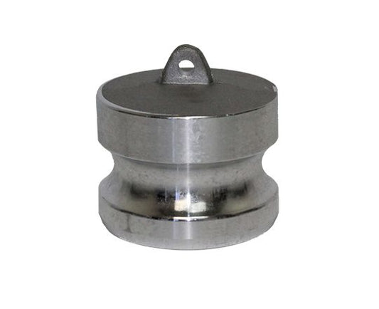 DP-150-ALUMINUM | Dust Plug - 1-1/2" Male End Adapter, Aluminum