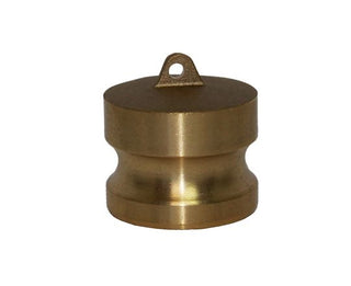 DP-075-BRASS | Dust Plug - 3/4" Male End Adapter, Brass - HTX Fluid Power