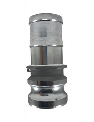 E-050-ALUMINUM | Part E - Adapter - 1/2" Male Adapter x 1/2" Hose Shank, Aluminum - HTX Fluid Power